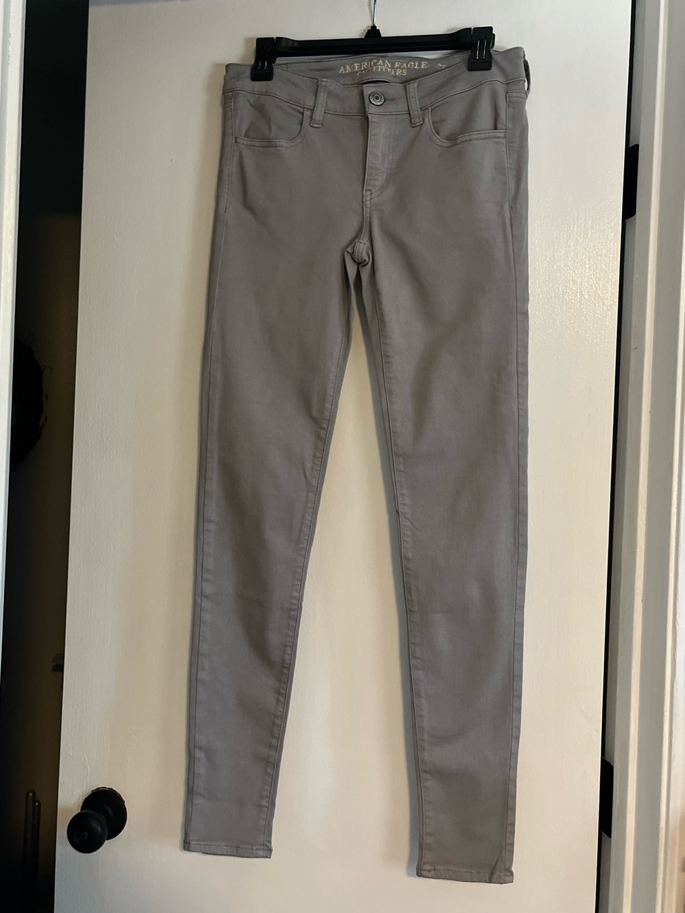 American Eagle Outfitters Light Gray Slim Jeans